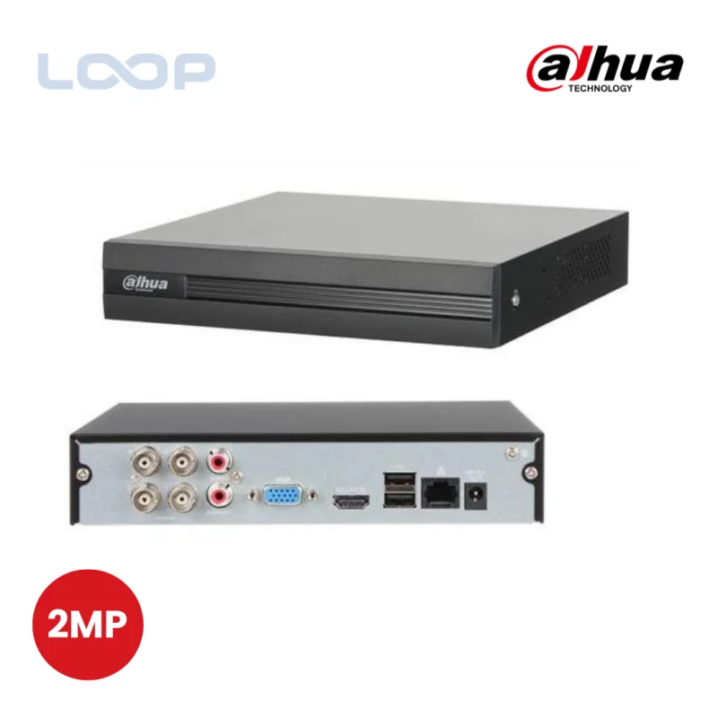 XVR DAHUA 4PORT COUPER